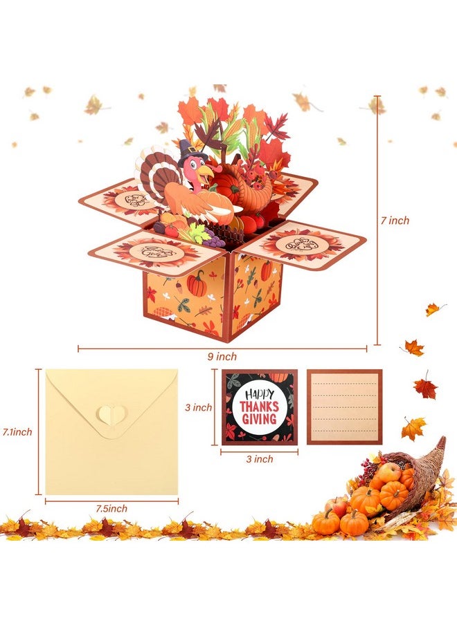 Thanksgiving Pop Up Card With Envelope, Thanksgiving Greeting Cards Thank You Cards, 3D Thankful Cards For Thanksgiving, Pop Up Happy Thanksgiving Card For Kids Employees - pzsku/Z6D387D7B24E13047E1B3Z/45/_/1731927265/704a603c-5c17-4c58-abde-bda2c2445290