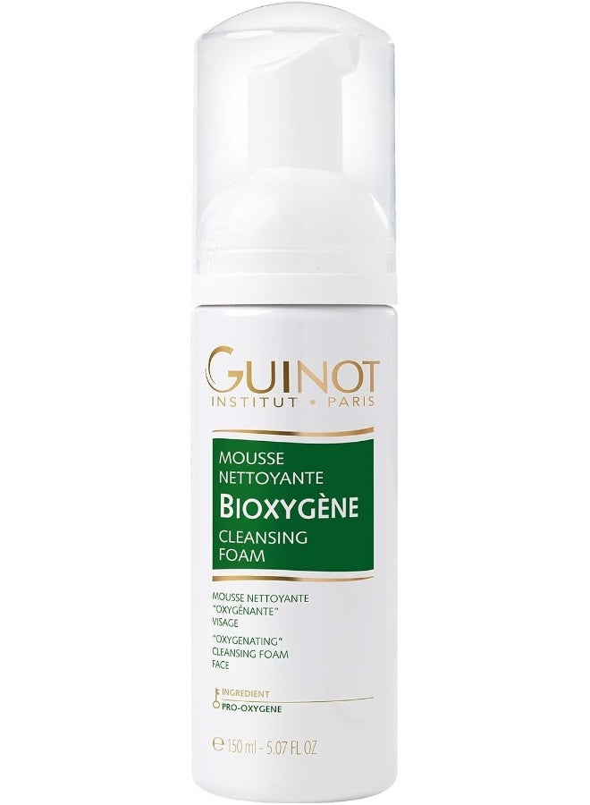 GUINOT Bioxygene Cleansing Foam, 5.07 Fl Oz - Image 1