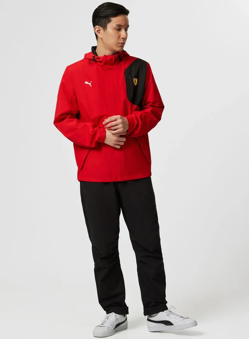 Scuderia Ferrari  Scuderia Ferrari F1 Logo Rain Jacket  | Best Price UAE