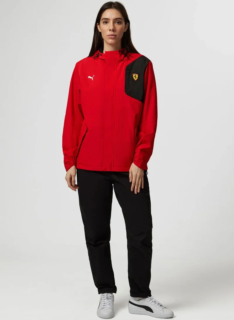 Scuderia Ferrari  Scuderia Ferrari F1 Logo Rain Jacket  | Best Price UAE