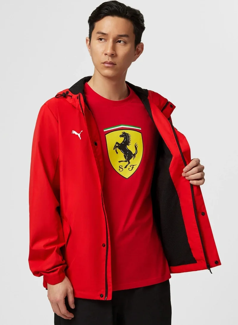 Scuderia Ferrari  Scuderia Ferrari F1 Logo Rain Jacket  | Best Price UAE