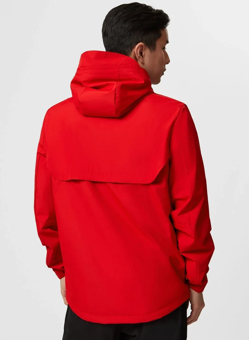 Scuderia Ferrari  Scuderia Ferrari F1 Logo Rain Jacket  | Best Price UAE