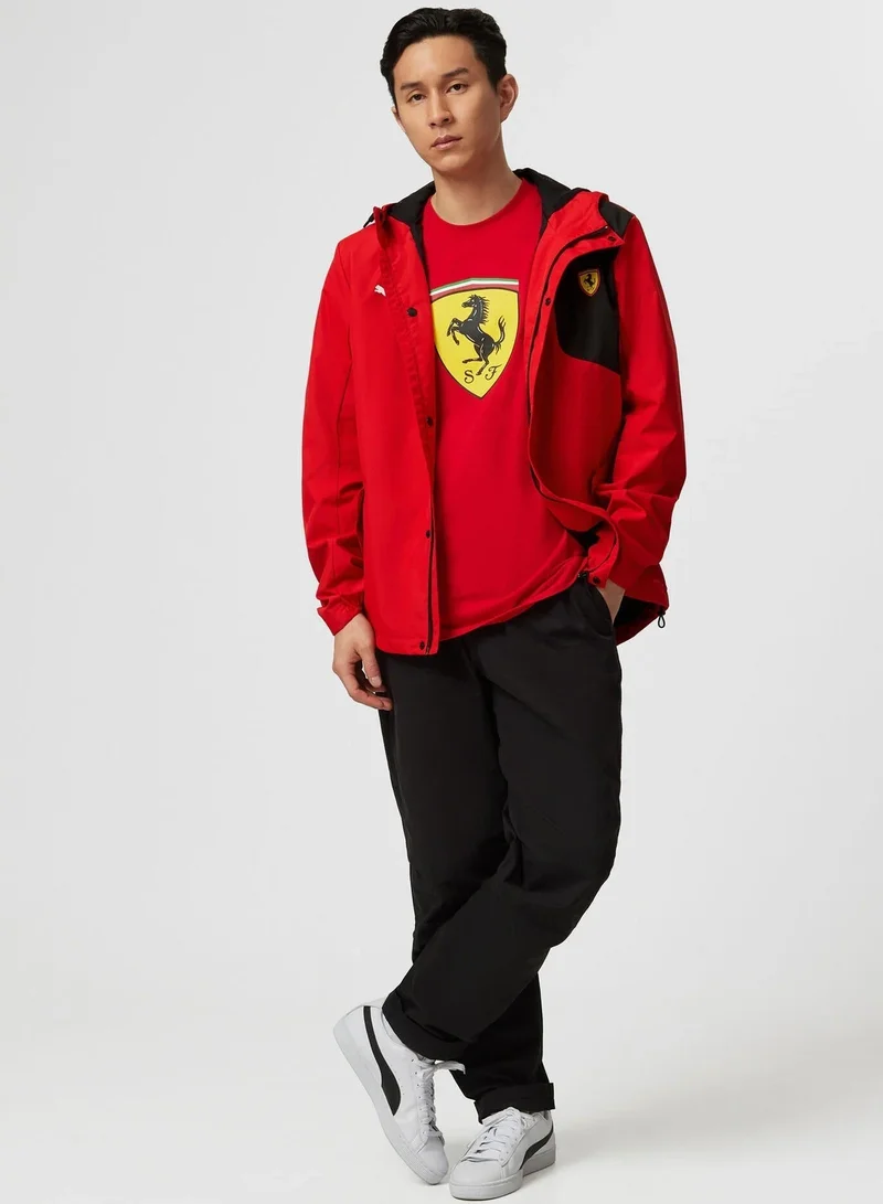 Scuderia Ferrari  Scuderia Ferrari F1 Logo Rain Jacket  | Best Price UAE
