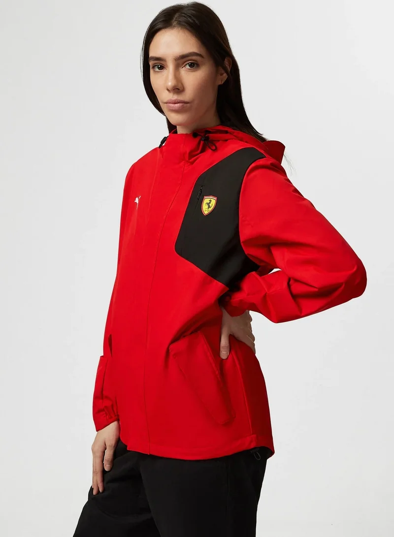 Scuderia Ferrari Scuderia Ferrari F1 Logo Rain Jacket