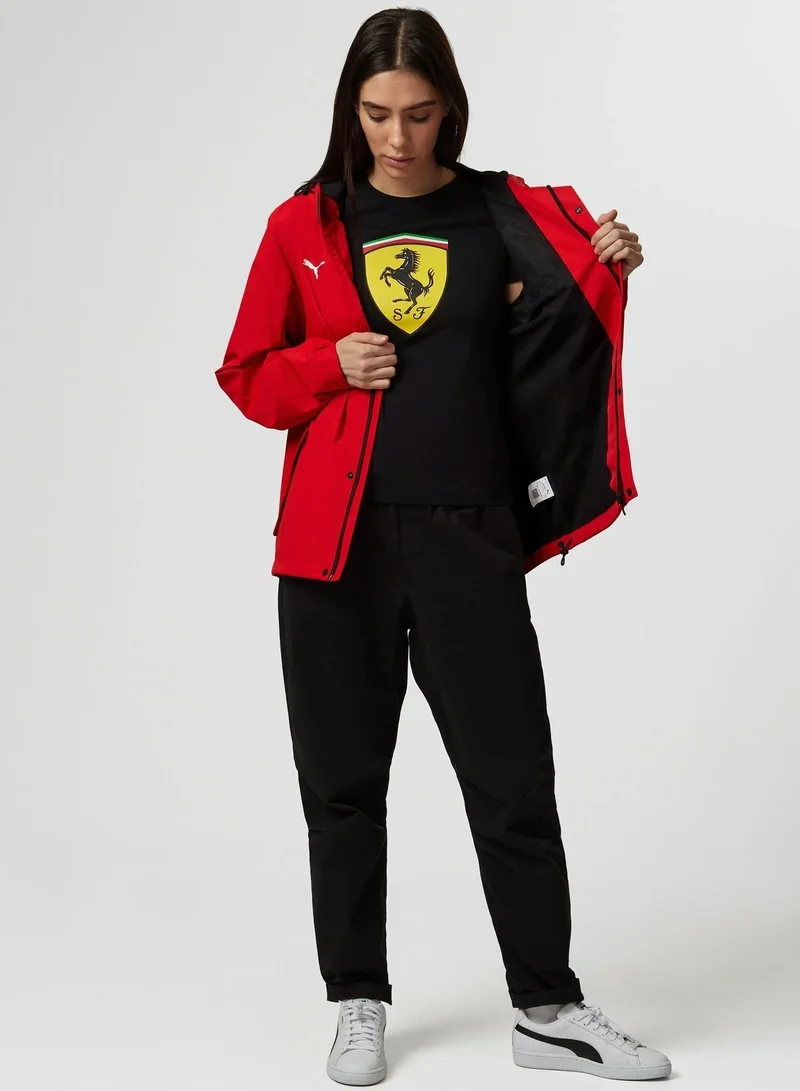 Scuderia Ferrari  Scuderia Ferrari F1 Logo Rain Jacket  | Best Price UAE