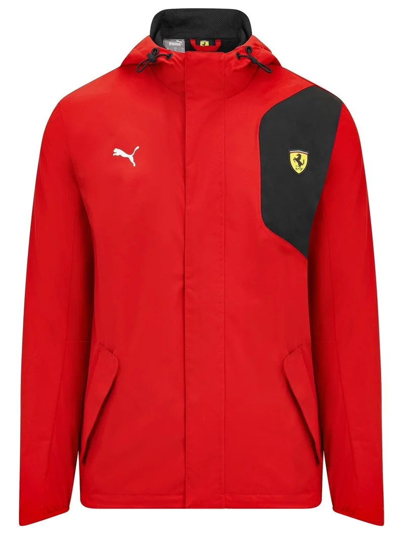 Scuderia Ferrari  Scuderia Ferrari F1 Logo Rain Jacket  | Best Price UAE