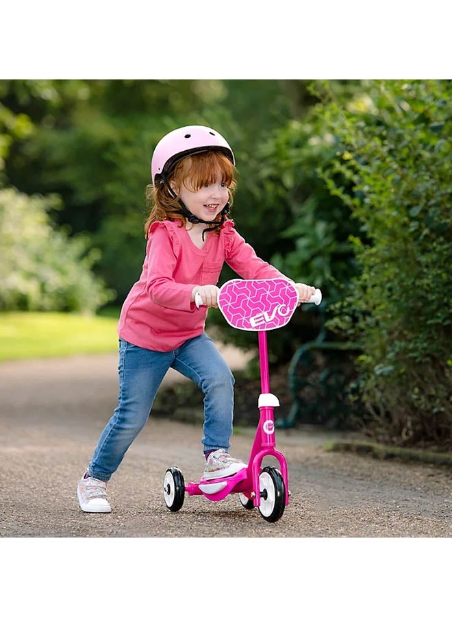 EVO 3 Wheel Scooter - Pink  - Image 3