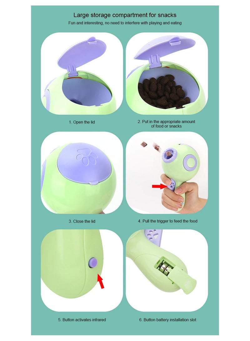 Interactive Dog Toy Gun – Treat Launcher with Laser Pointer for Fun Training & Play - Image 5