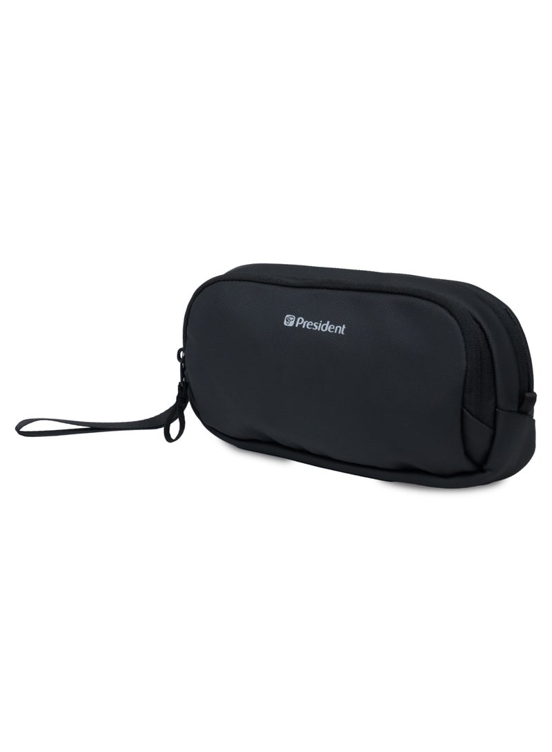 PRESIDENT Men's clutch bags are fashionable large-capacity handbags, suitable for both business and casual use ( BLACK ) HBP3067 - Image 2