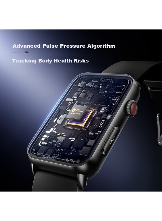 Dido R50Promax Blood Glucose And Blood Pressure Monitoring Smart Watch For Men And Women, Home Blood Glucose Meter, Non-Invasive Wrist Ecg Blood Pressure Recorder, Health Monitoring Smart Watch - Image 4