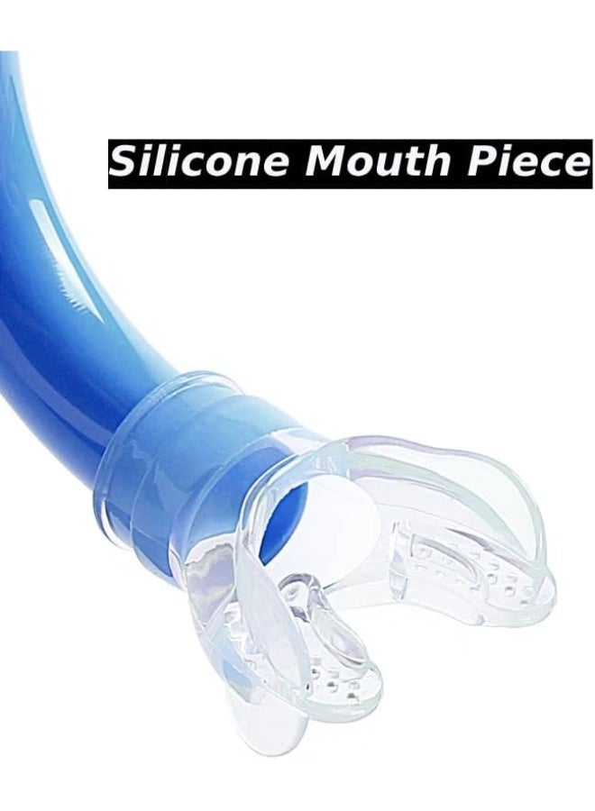 Front-mounted swimming snorkel with silicone mouthpiece | Comfortable swim snorkel for training and snorkeling - Image 2