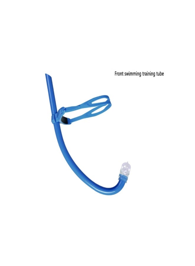 Front-mounted swimming snorkel with silicone mouthpiece | Comfortable swim snorkel for training and snorkeling - Image 1