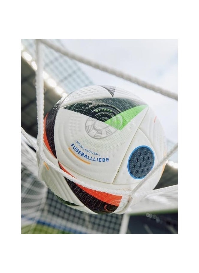Generic Premium Football, 2024 Euro Sala Football/Soccer Ball, Official Size and Weight, High Performance For Indoor/Outdoor With Excellent Grip And Control, Quality Ball, Size 5  - Image 2