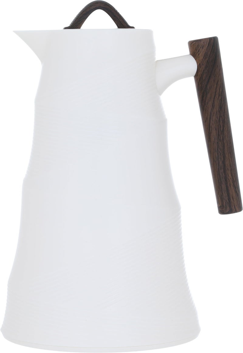 Glory Bamboo Glory thermos, 1 liter, glass inner container, plastic outer shell - beige - Image 2