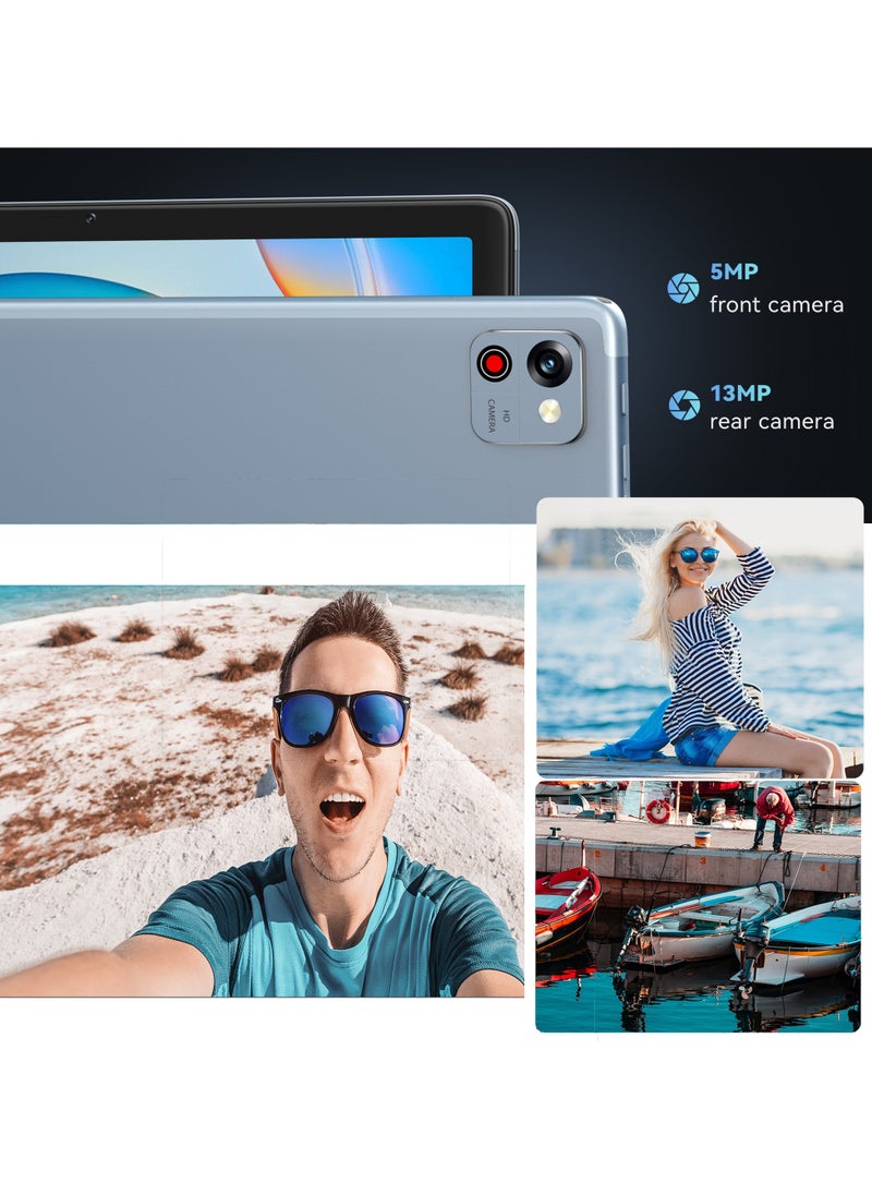 Cubot TAB 60 Smart Android 13 Tablet 4GB RAM+128GB ROM 10.1 inch HD+ Touch Screen 6000mAh Battery 5MP+13MP Camera WiFi Tablet - Grey  - Image 3