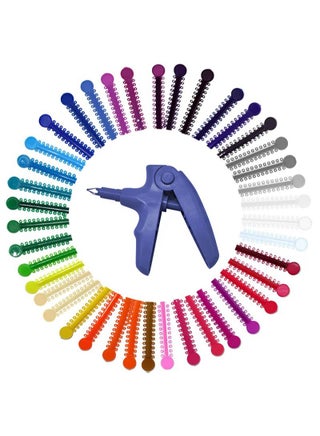 Bracket Kit Including Orthodontic Clip Tool and Loop Rubber Band, Bracket Rubber Band, Ligas Para Bracket Ortodoncia, Bracket Rubber Band Tool (40 pcs) - pzsku/Z6D39AA4C339EB59C01CEZ/45/_/1679974697/1ce122ae-6060-40c5-beb5-bb260ad6e449