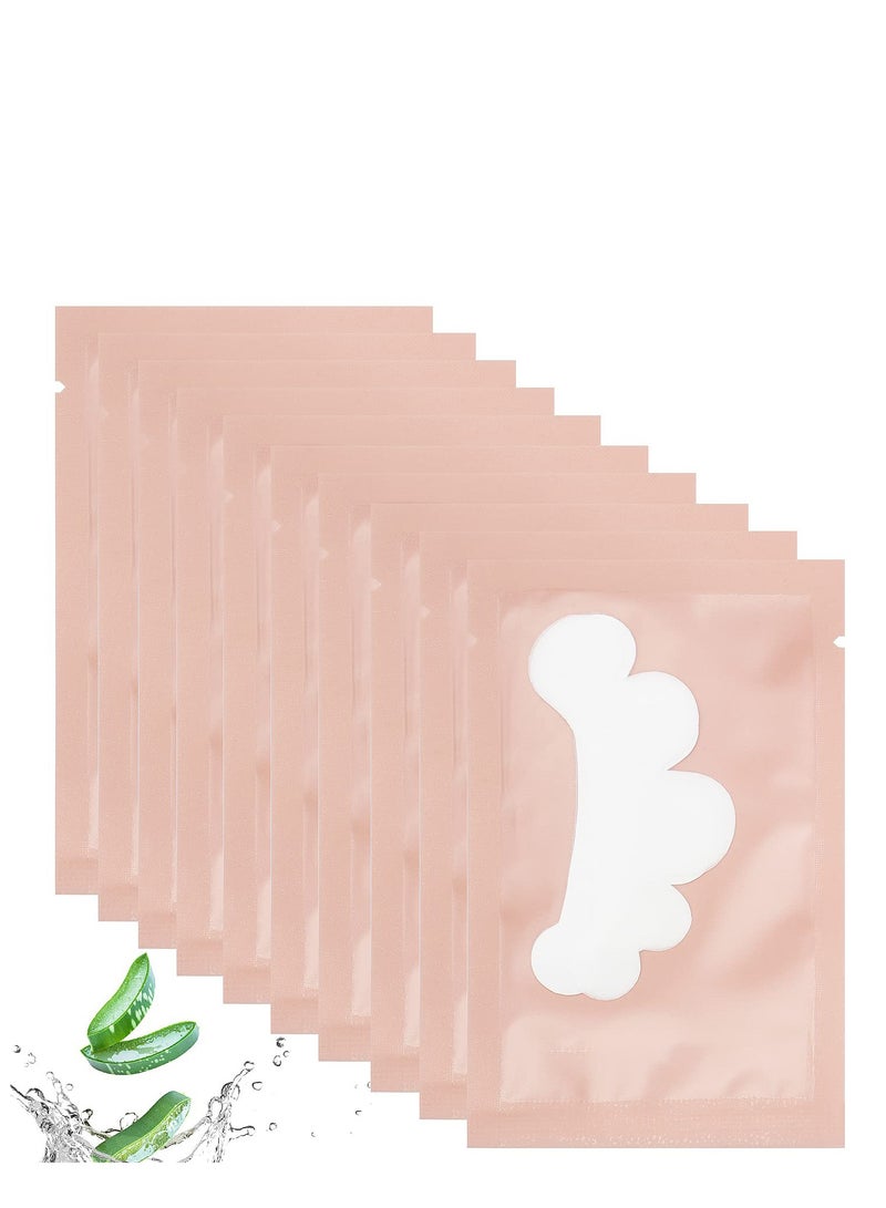 KASTWAVE 50 Pairs Eye Gel Pads, Lint Free Under Eye Patches for Eyelash Extensions, Premium Eye Mask Beauty Tool Kit (Pink) - Image 1
