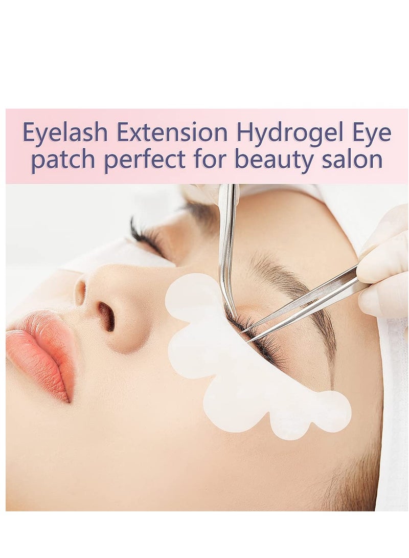 KASTWAVE 50 Pairs Eye Gel Pads, Lint Free Under Eye Patches for Eyelash Extensions, Premium Eye Mask Beauty Tool Kit (Pink) - Image 4