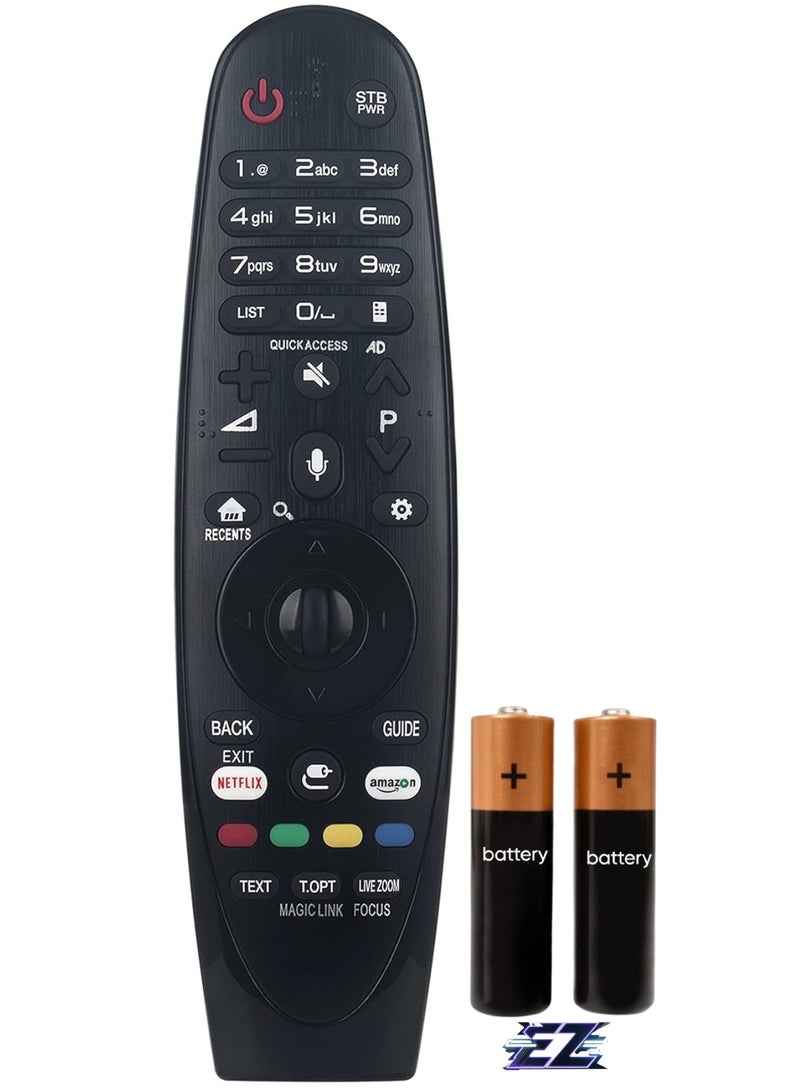 ELTRAZONE Magic Remote Control AN-MR650A Replacement Voice Control Compatible with LG Smart TVs 2017 with battery - Image 1
