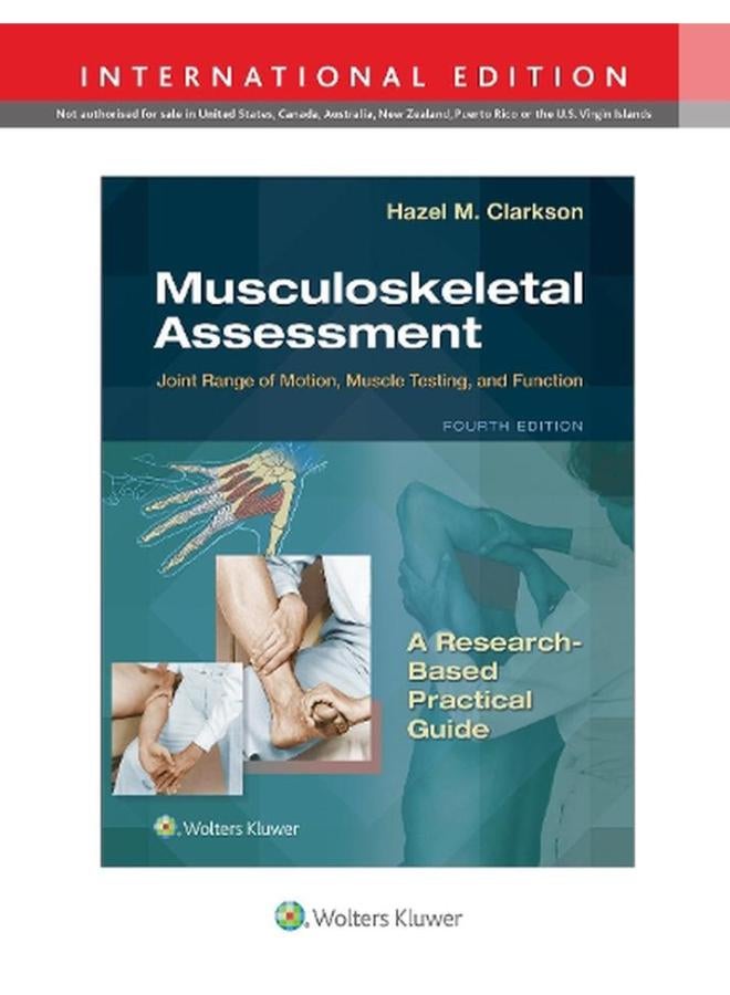 تقييم العضلات والعظام ونطاق حركة المفاصل واختبار العضلات ووظيفتها الطبعة الدولية Ed 4