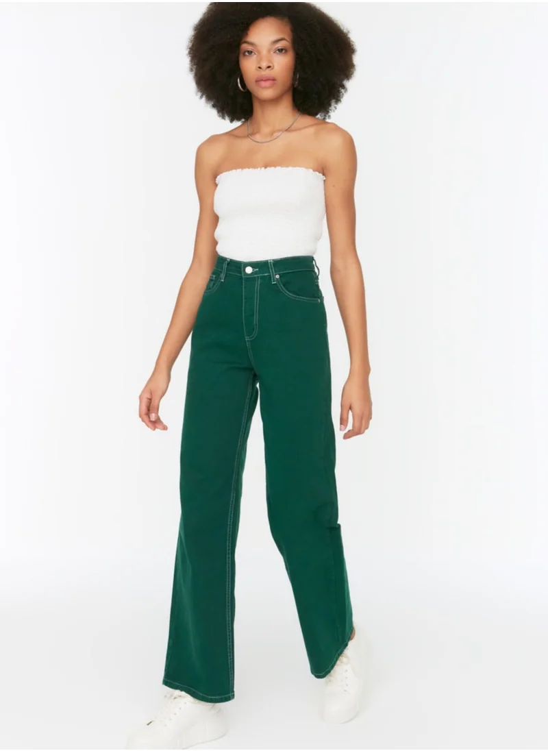 trendyol High Waist Straight Jeans