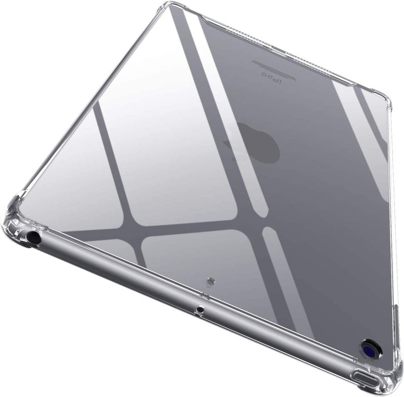 Moca غطاء TPU لجهاز iPad بحجم 9.7 بوصة 2018/2017 A1822 A1823 A1893 A1954، iPad Air 2 A1566 A1567 (2014) غطاء خلفي ناعم مضاد للصدمات TPU (شفاف) - Image 2