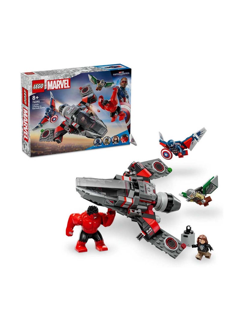 ليغو معركة سوبر هيروز كابتن أمريكا ضد ريد هالك ٧٦٢٩٢ ٢٢٣ قطعة - Image 1
