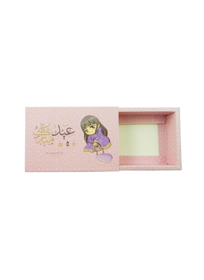 PARTY FUN Girl Eid Mubarak Gift Box Petite Elegance for Special Celebrations  - Image 1