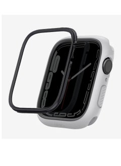 45/44mm Watch Case for Apple Watch Series 4/5/6/7/8/SE, UNIQ Moduo - Chalk/Stone Grey