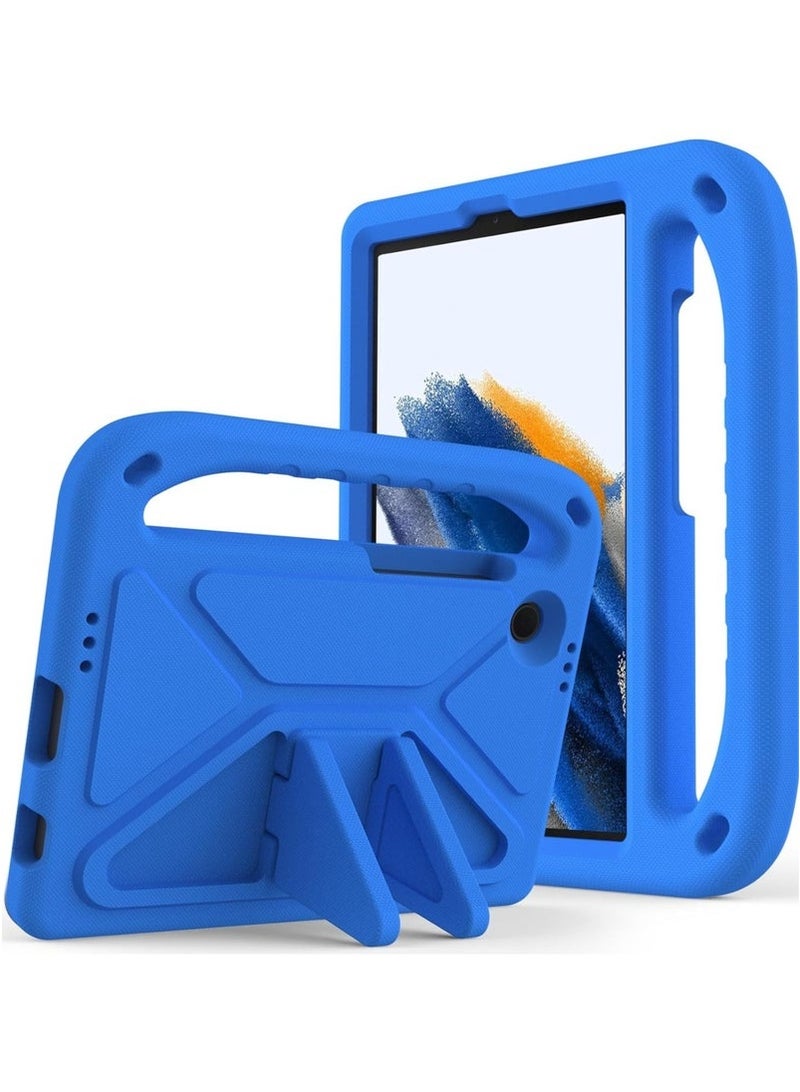 for Samsung Galaxy Tab A9（2023） SM-X110 /SM-X115 Kids Case, Lightweight EVA Kid Friendly Shockproof Protective Case,Handle Stand Heavy Duty Tablet Cover (Blue) - Image 5