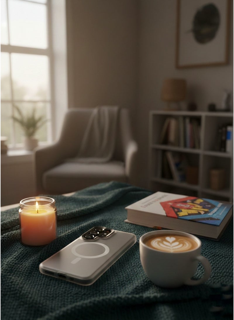 Grace samsung S25 ultra -   Magnetic Phone Case with Wireless Charging Support - Image 2