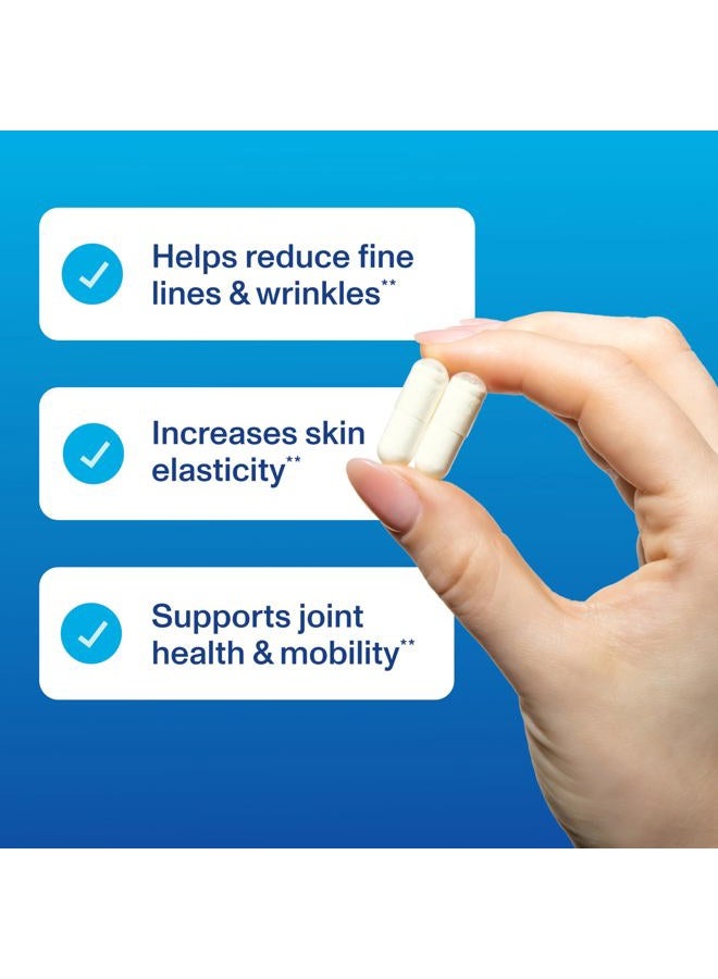 Vital Proteins ® Enhanced Collagen Complex Capsules with BioCell Collagen® - Supports Skin Elasticity, Joint Health and Helps Reduce Fine Lines & Wrinkles (1) - 60 Count - Image 5