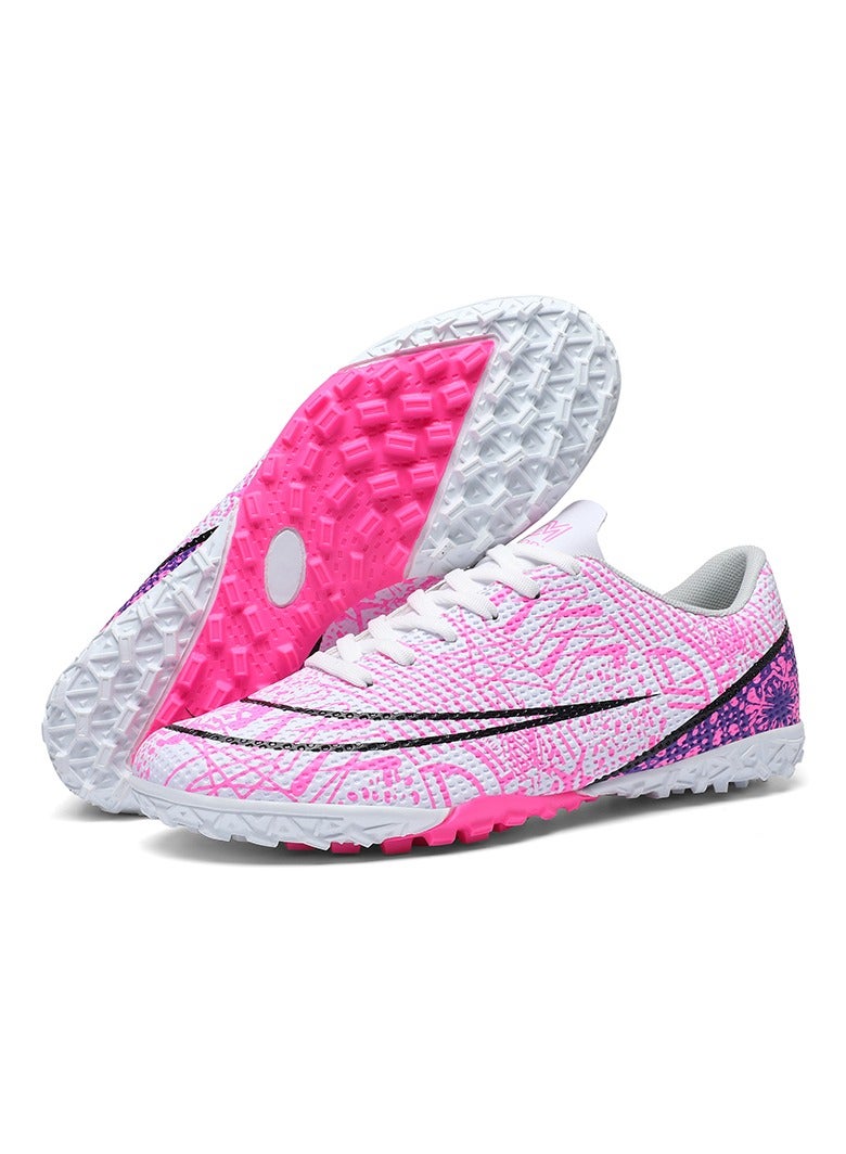 Men Kids Fashion Soccer Shoes Cleats Team Sports Training TF/FG Turf Firm Comfort Low-top Football Shoes Outdoor  - Image 1