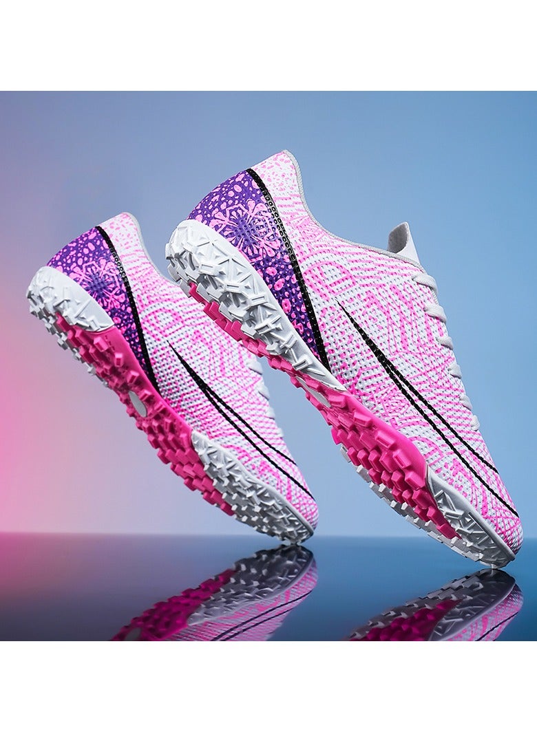 Men Kids Fashion Soccer Shoes Cleats Team Sports Training TF/FG Turf Firm Comfort Low-top Football Shoes Outdoor  - Image 4