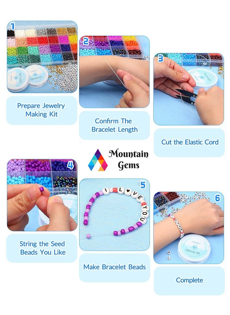 Mountain Gems - Premium beads kit for jewelery making - Image 1