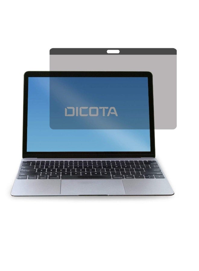 DICOTA Privacy Filter 2-Way Magnetic MacBook 12" Secret 2-Way privacy filters, High level protection from both the sides - Image 1