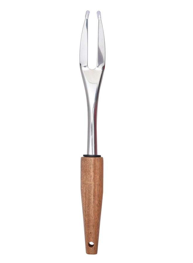 Natural Life Natural Life Stainless Steel Fork with Acacica Wood Handle  - Image 1
