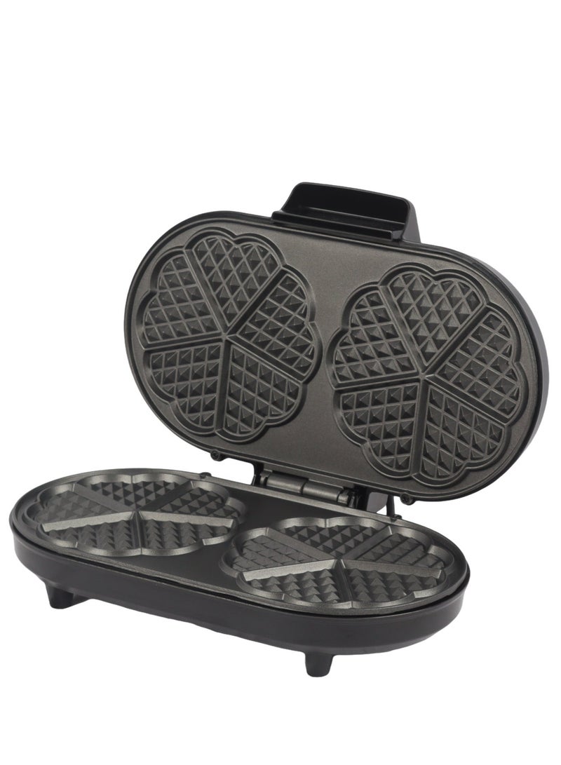 Home Master Double-sided heart-shaped waffle warmer made of high-quality materials - Image 4