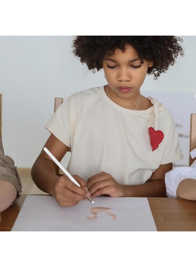 يونيميكس فرش مزج صغيرة لصنع البطاقات، مجموعة لوحات مصغرة جافة، فرش طلاء خلفية، فرش طلاء صغيرة مفصلة (8 عبوات) - Image 5