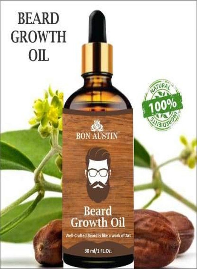Bon Austin 100% Natural Beard Growth Oil- For Stimulating fast Beard Growth Hair Oil (30 ml) - Image 5