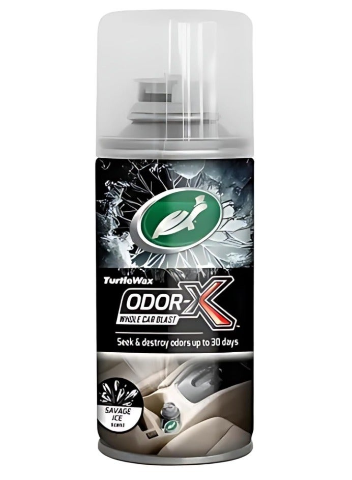 TurtleWax  Odor-X Whole Car Blast Savage Ice 100ml - Image 1