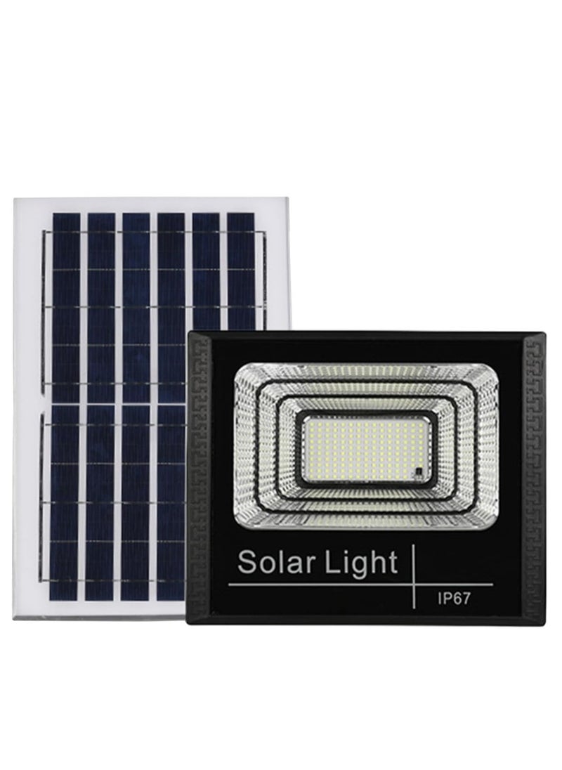 Rightsure Solar Lights Outdoor Remote Solar Led Flood Light Waterproof With Charger Solar Lights Indoor Outdoor Light Solar Lights Garden Street Lighting 500W Solar Light (black)  - Image 1