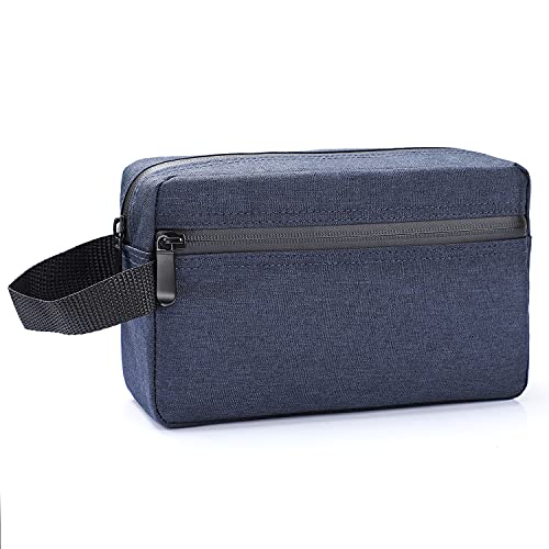 Etercycle Toiletry Bag for Men, Portable Travel Toiletry Organizer Bag,Shaving Bag for Toiletries Accessories (Deep blue) - Image 1