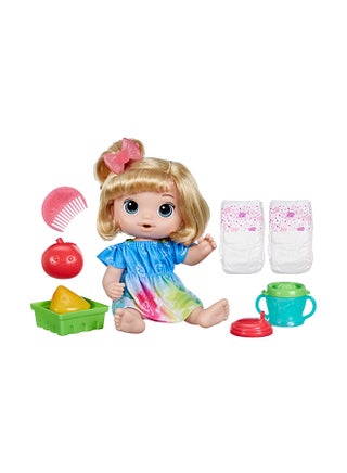Baby Alive Baby Alive Fruity Sips Doll Apple Toys For Year Old
