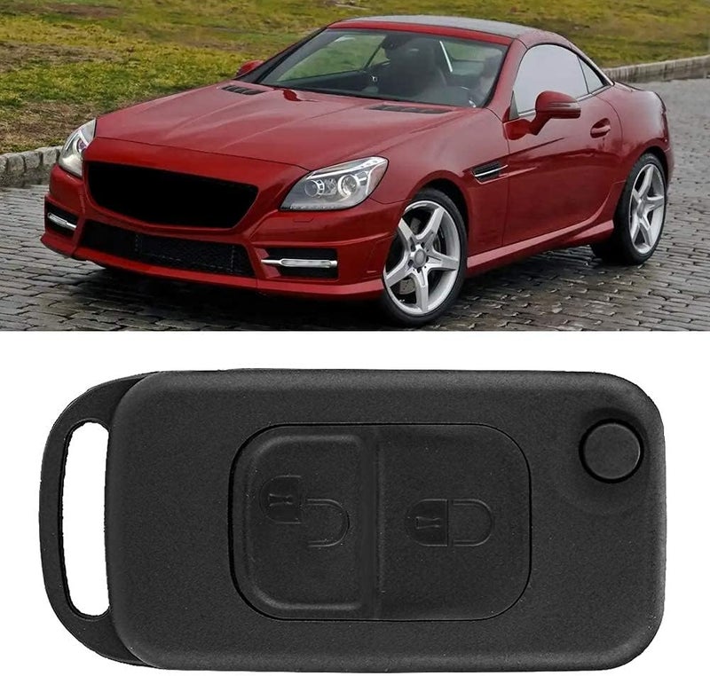 EBTOOLS Replacement Key Chain Case Cover for Mercedes Benz SLK Class - Image 2