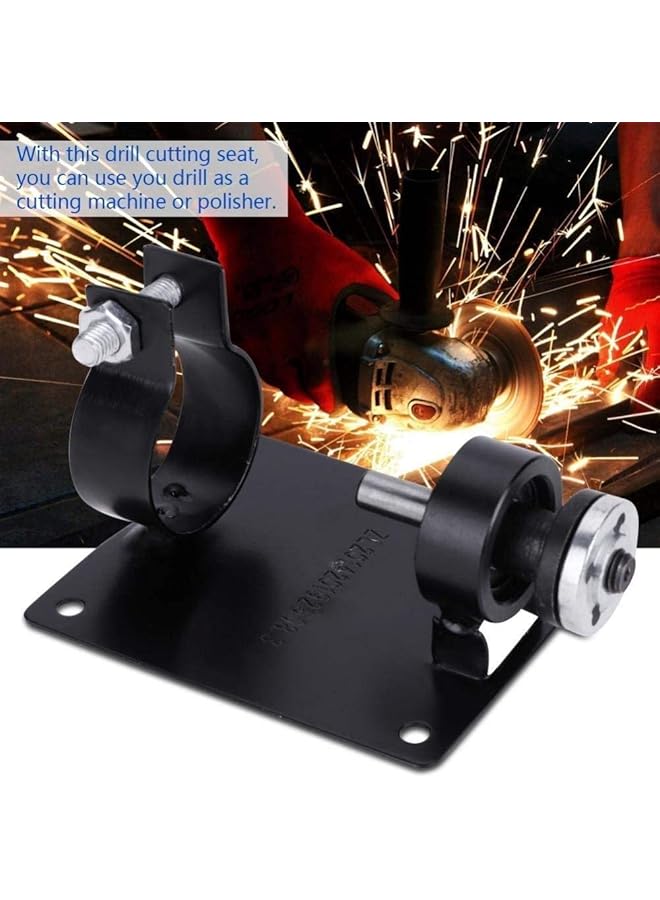 erorex Electric Drill Cutting Polishing Grinding Seat Stand Holder Bracket Diy Electric Drill Rotary Tools With 2 Wrenches 10Mm - Image 2
