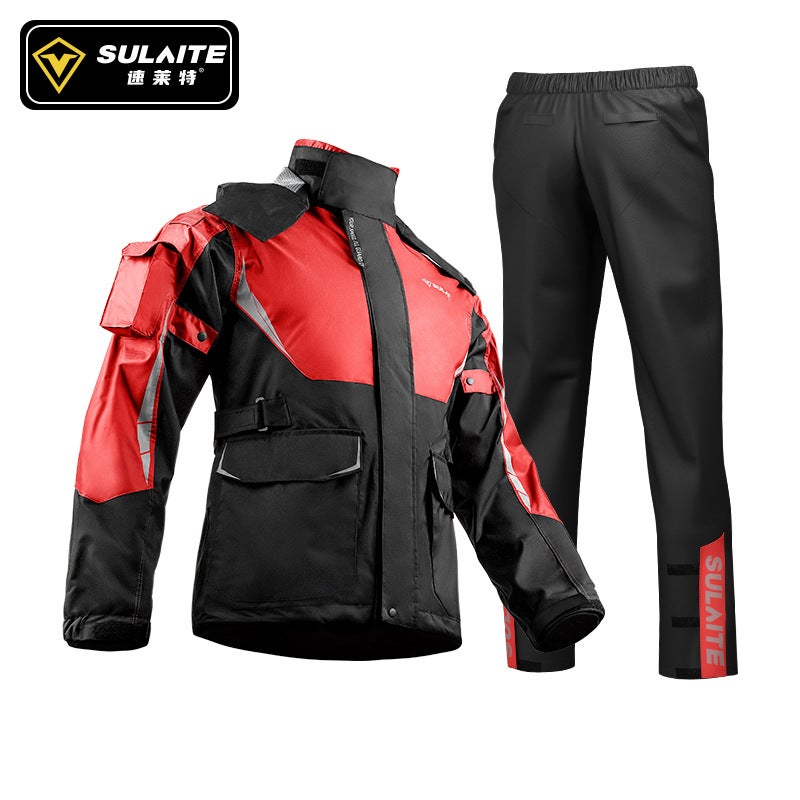 Motorcycle Riding Raincoat Outdoor Split Raincoat Rain Pants Motorcycle Waterproof Suit Outdoor Hiking Jacket Waterproof - Image 5