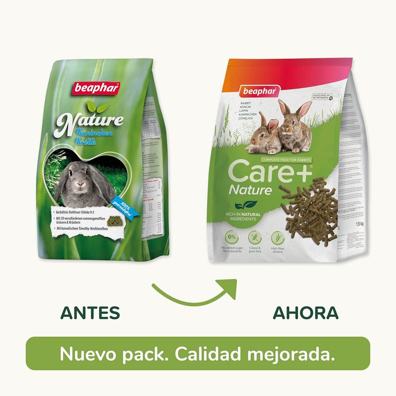 beaphar Care+ Nature Premium Food Rabbit 1.5 kg - Image 2