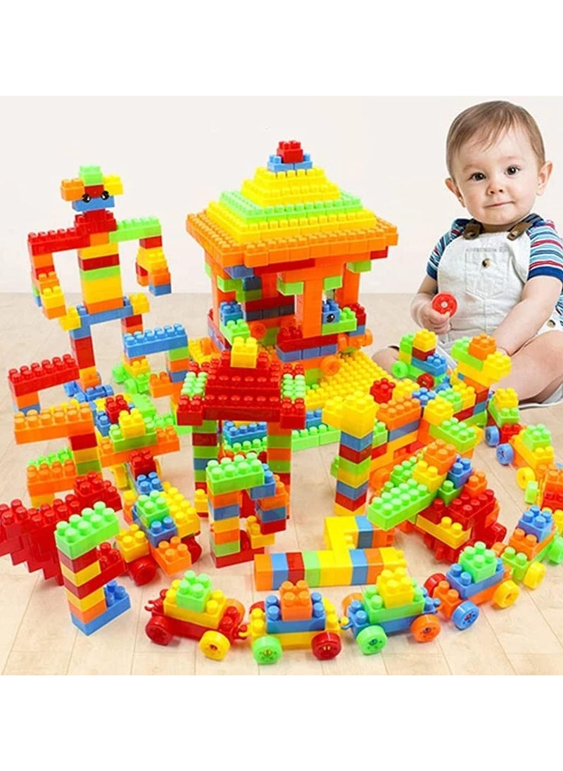 Generic - Classic Large Building Blocks 420 Pieces - STEM Toy Block Set for Toddlers | Refillable Block Set for Beginners of All Ages | Building Blocks for Toddlers - Image 1