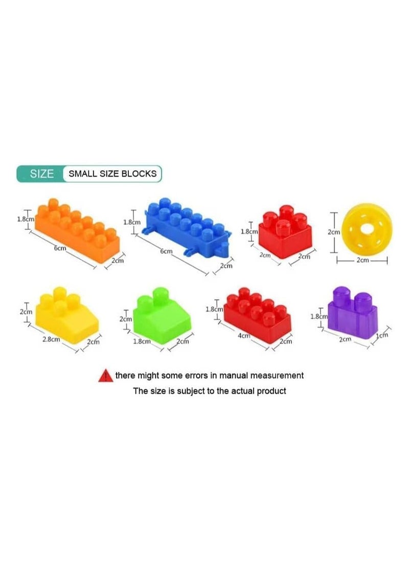 Generic - Classic Large Building Blocks 420 Pieces - STEM Toy Block Set for Toddlers | Refillable Block Set for Beginners of All Ages | Building Blocks for Toddlers - Image 1